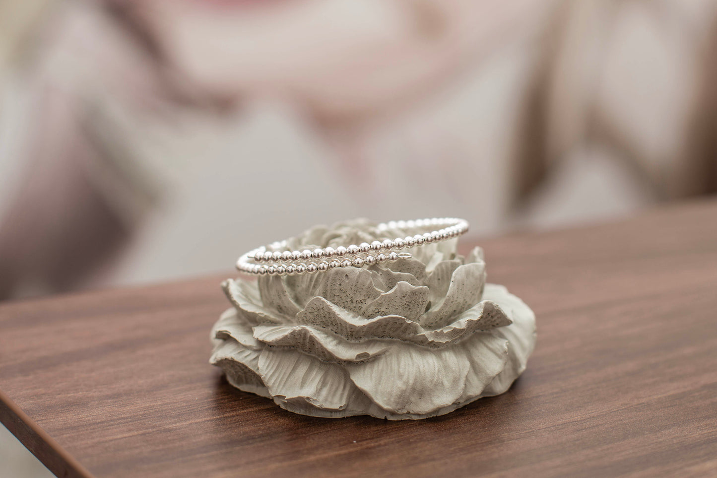 MIX BEAD BRACELET | SILVER