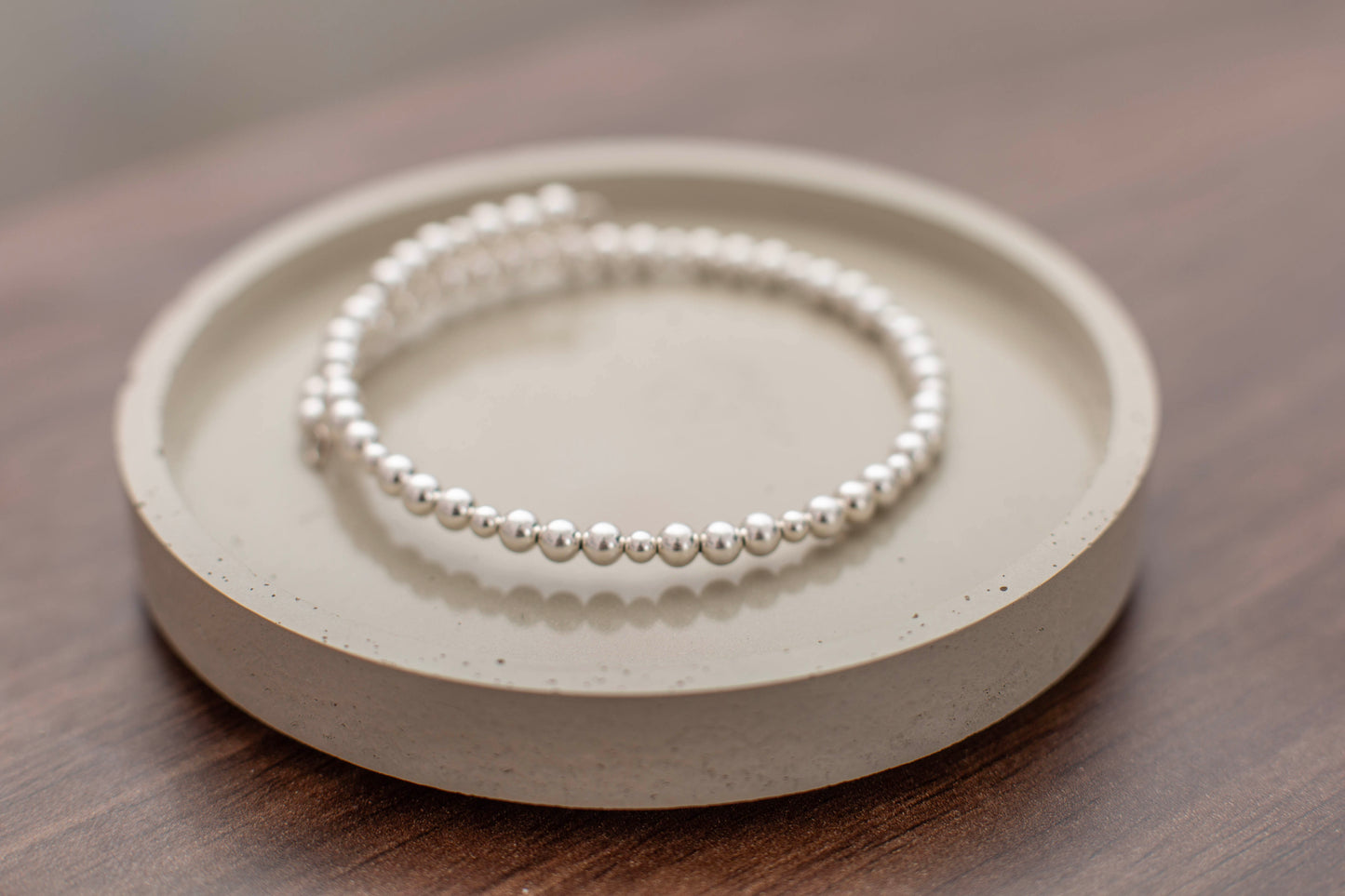 MIX BEAD BRACELET | SILVER