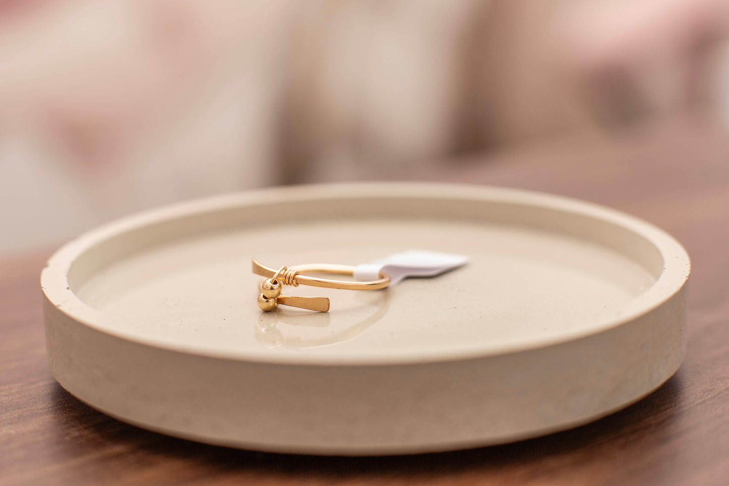 BEAD RING | GOLD