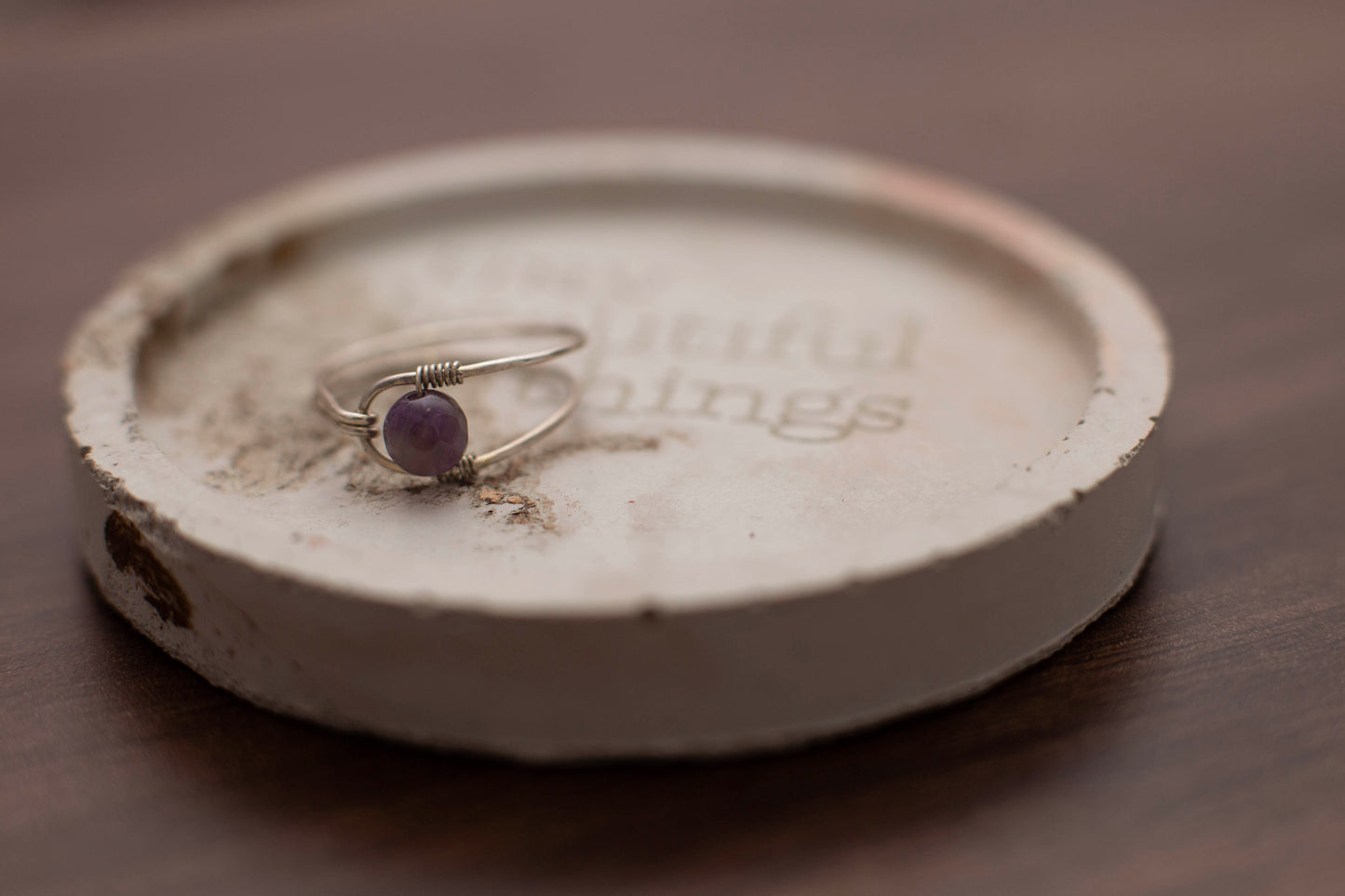 AMETHYST RING | SILVER