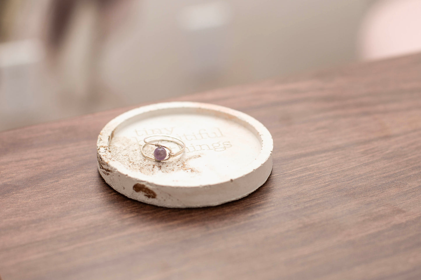 AMETHYST RING | SILVER