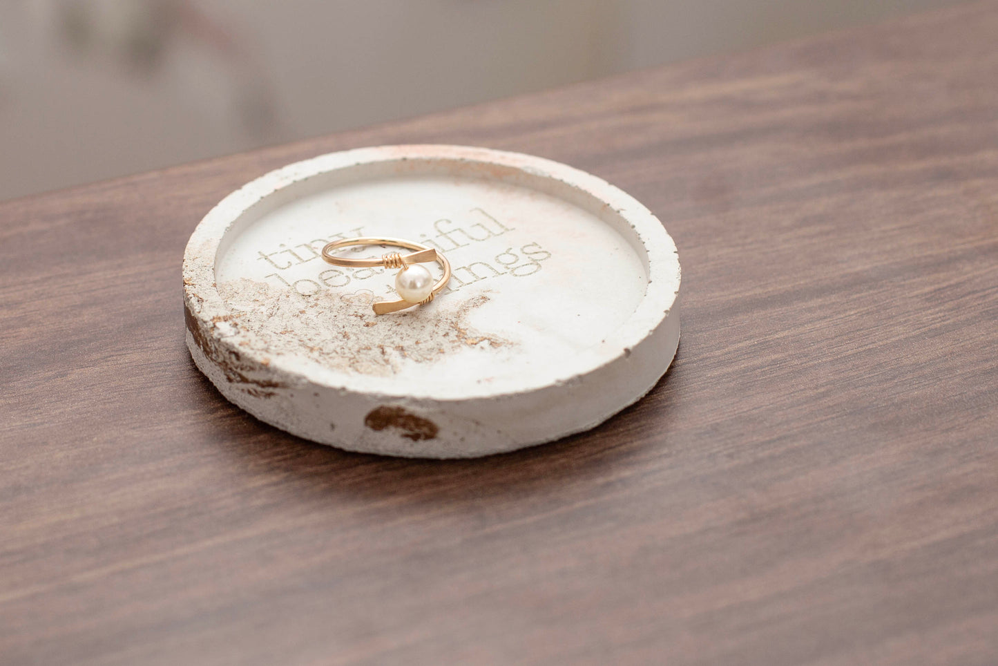 PEARL RING | GOLD