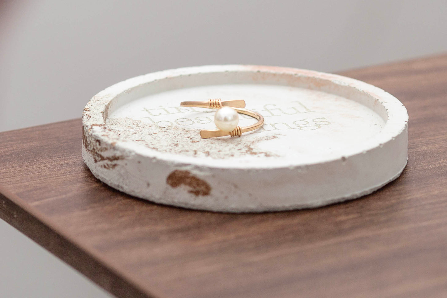 PEARL RING | GOLD