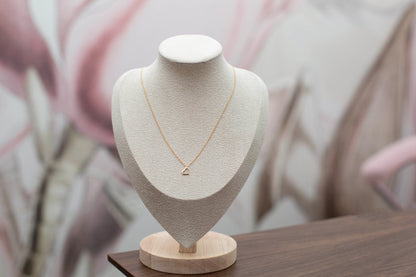 CHUBBY HEART NECKLACE | GOLD