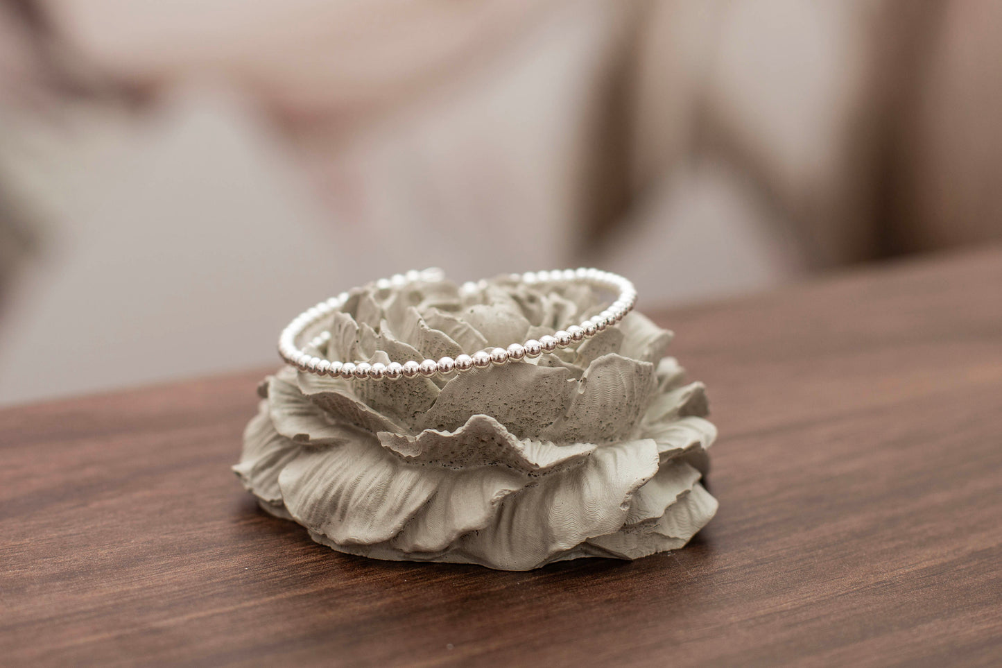 BEAD BRACELET | SILVER