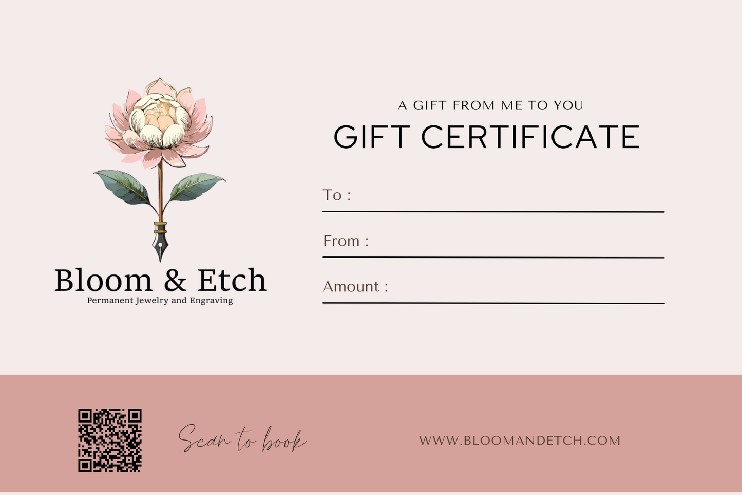 BLOOM & ETCH GIFT CARD